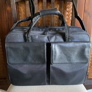 HARTMANN - “The Moderns”nylon/leather travel briefcase